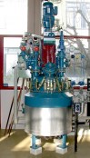 AE 160 Liter Reaktor Stahl emailliert, Technoglass, Impeller-Rührer, Stahl Email