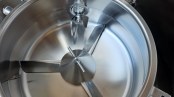 Mischen Rühren Granulieren Dosieren - Diosna V 50 High-Shear-Mischer / Granulierer – Edelstahl auf Rollen (GMP / Pharma) Diosna V50 High_Shear_Mischer Edelstahl GMP Pharma