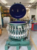 0.75 m2 Nutsche Filter Estrella Druckfilter Stahl emailliert 760 Liter Email