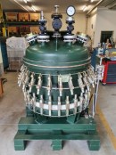 0.75 m2 Nutsche Filter Estrella Druckfilter Stahl emailliert 760 Liter Email