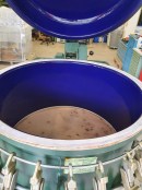0.75 m2 Nutsche Filter Estrella Druckfilter Stahl emailliert 760 Liter Email
