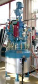 AE 160 Liter Reaktor Stahl emailliert, Technoglass, Impeller-Ruehrer, Stahl Email